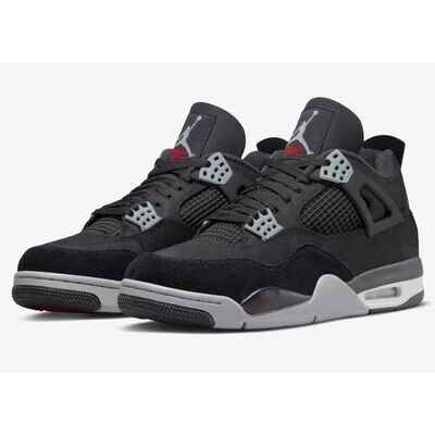 Jordan 4 Retro SE Black Canvas
