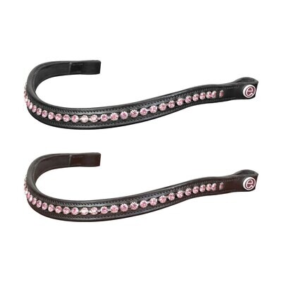 Frontalino Equityum modello Sparkly Rose, Materiali Morbidi e Resistenti, Confortevole e Efficiente, Decorazioni di Pregio, Stile Unico
