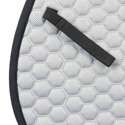 Sottosella Salto Equityum Geometric Air, Alta Qualità, Design Italiano, Materiali Innovativi, Traspirabilità e Dettagli Raffinati per il Comfort del Cavallo