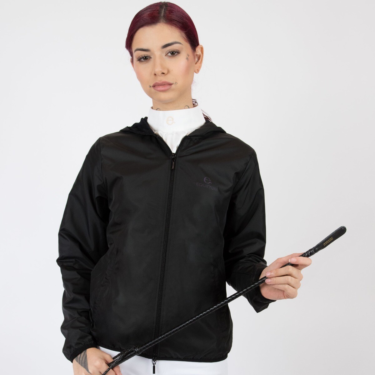Giubbino Equitazione Donna Impermeabile Equityum Kristen, Alta Qualità, Materiale Resistente, Confortevoli e Efficienti, Design Italiano