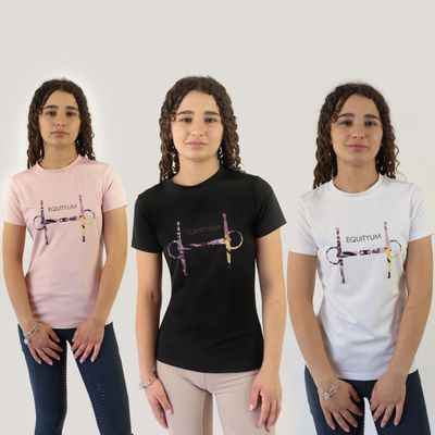 T-Shirt Equitazione Donna Equityum Bit