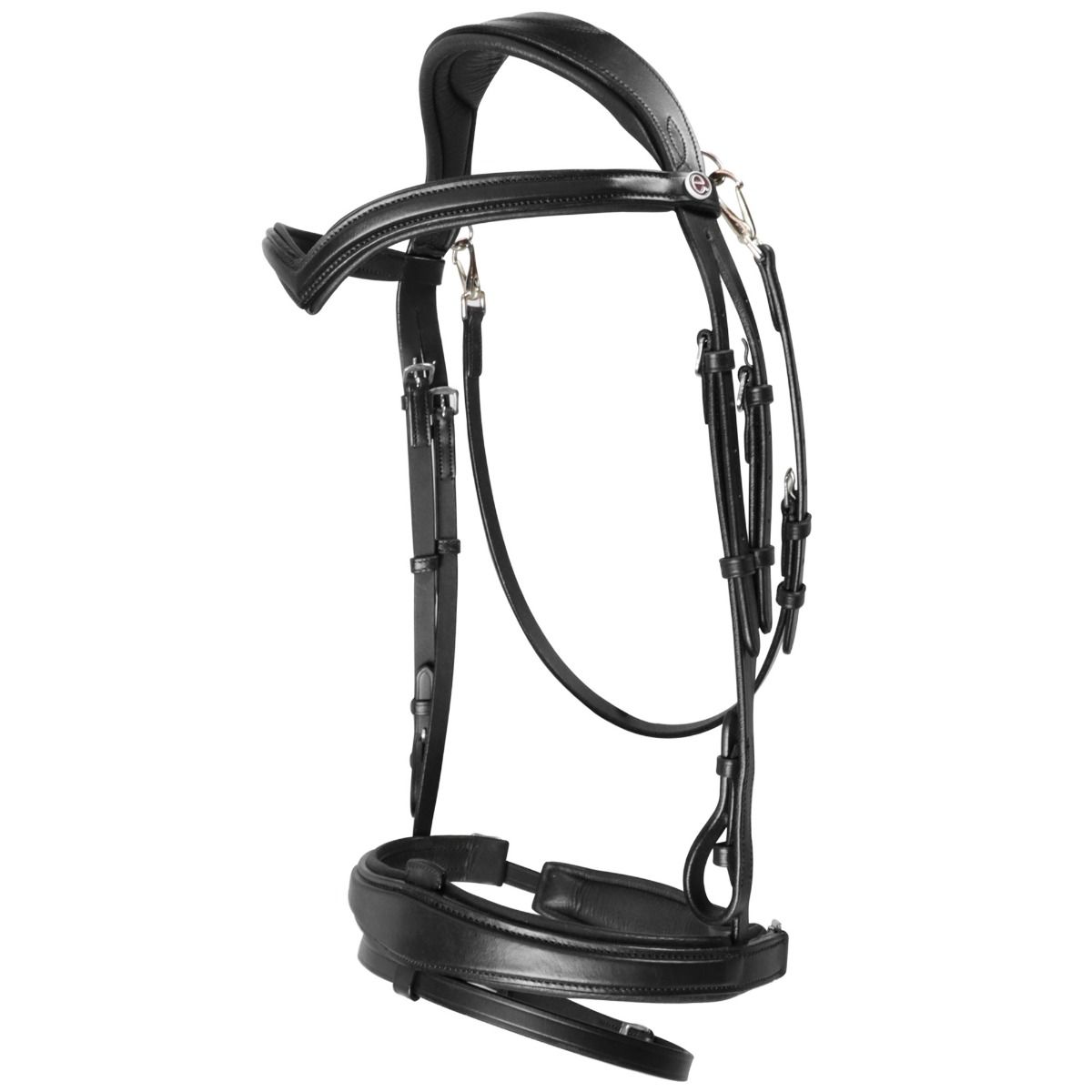 Briglia Cuoio Equityum Arles, Colore: Nero, Taglie: Pony