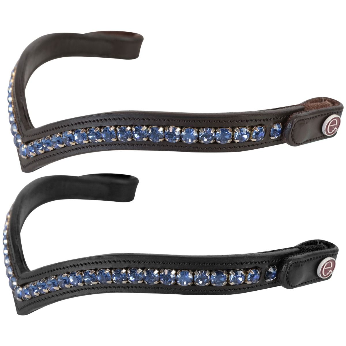 Frontalino Equityum Shaped Sapphire Con Bottone