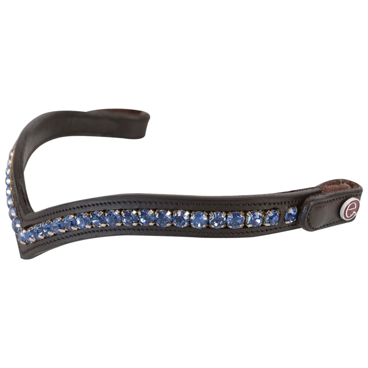 Frontalino Equityum Shaped Sapphire Con Bottone