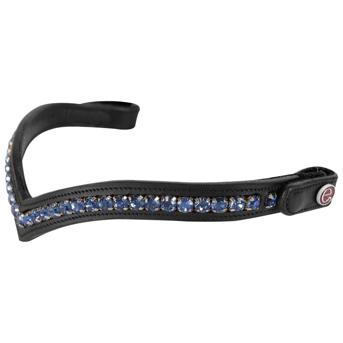 Frontalino Equityum Shaped Sapphire Con Bottone, Colore: Nero, Taglie: Cob