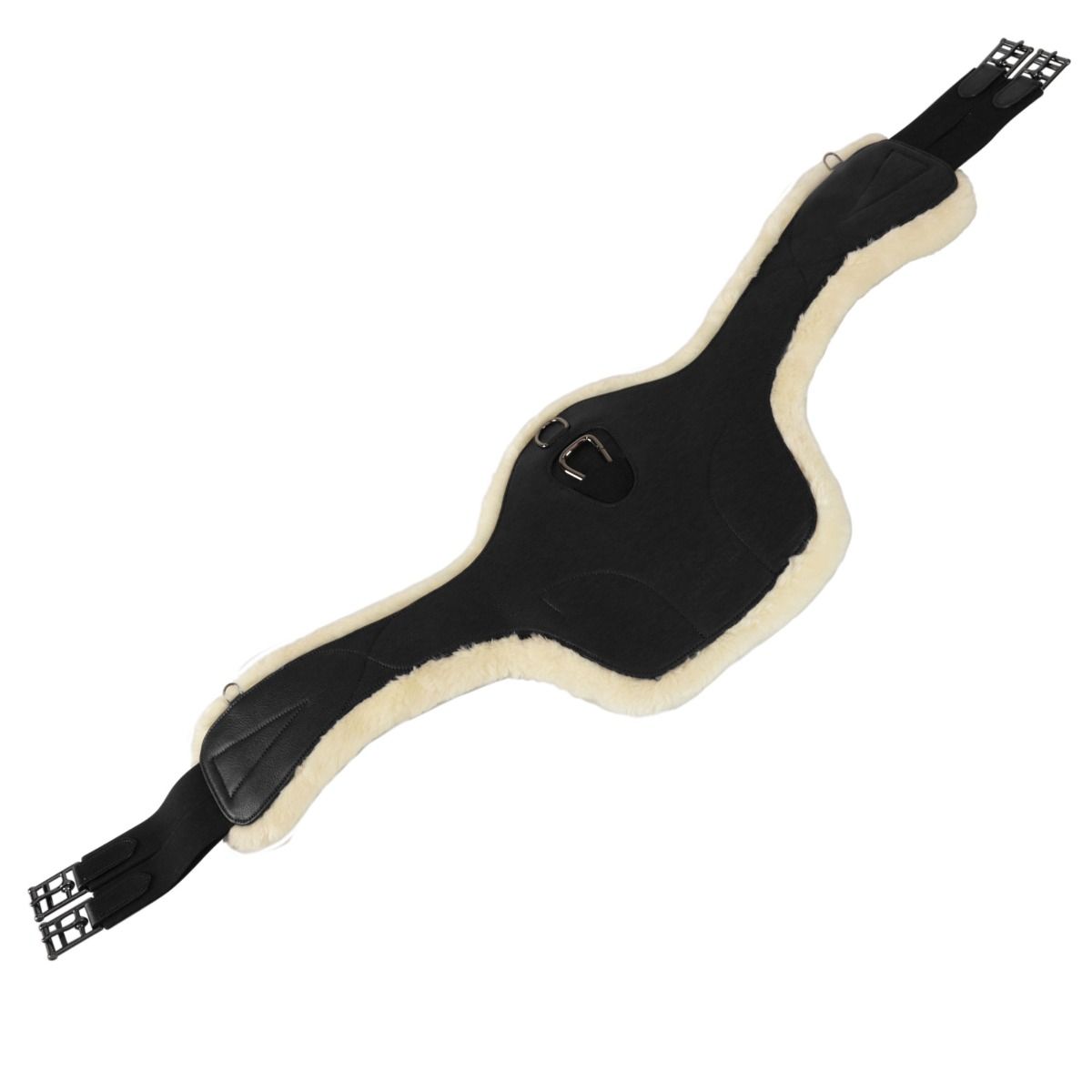 Sottopancia Pararamponi Equityum Remy Con Pelo Removibile, Colore: Nero, Taglie: 48” = 120 cm