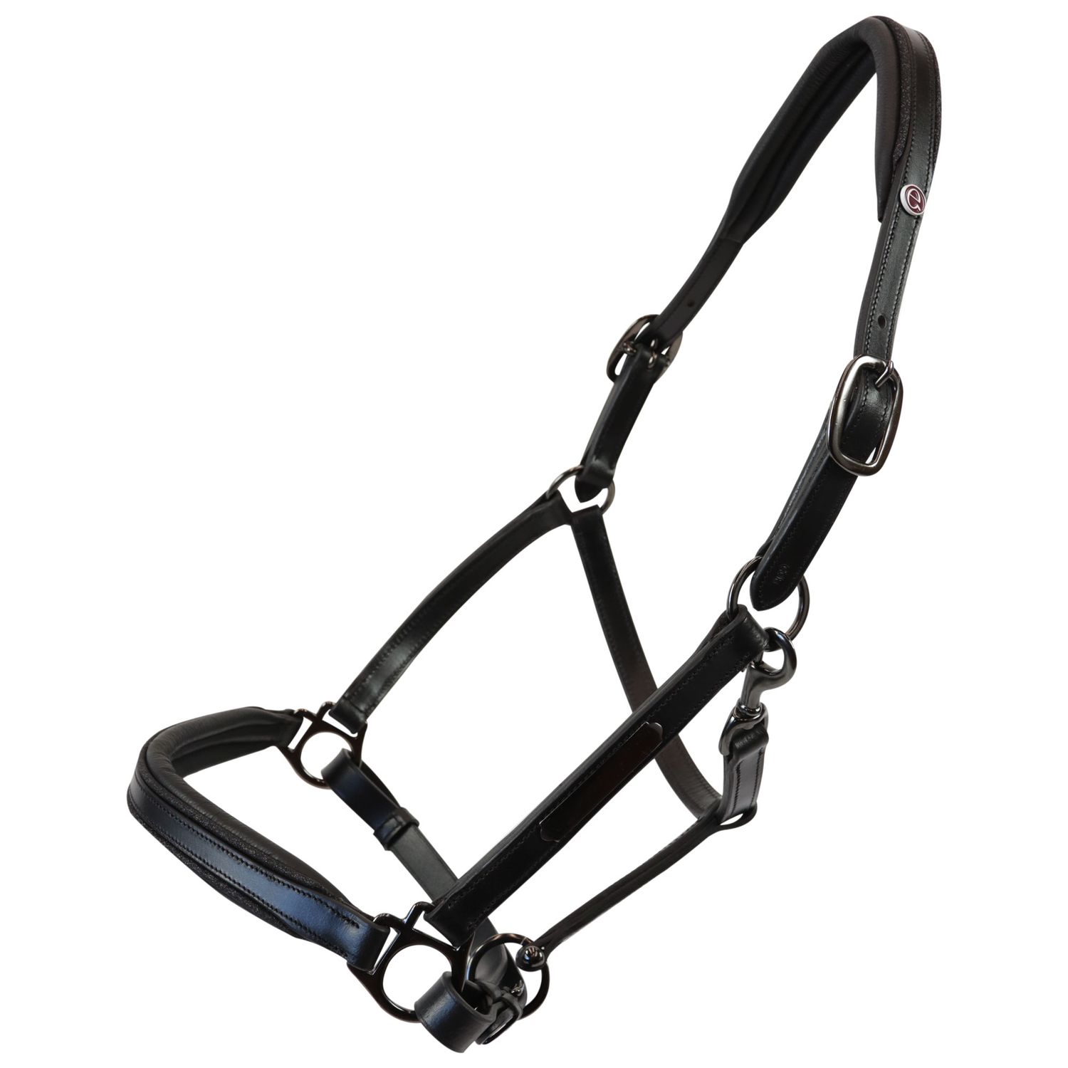 Cavezza Cuoio Equityum SuperSoft Glitter, Colore: Nero, Taglie: Pony