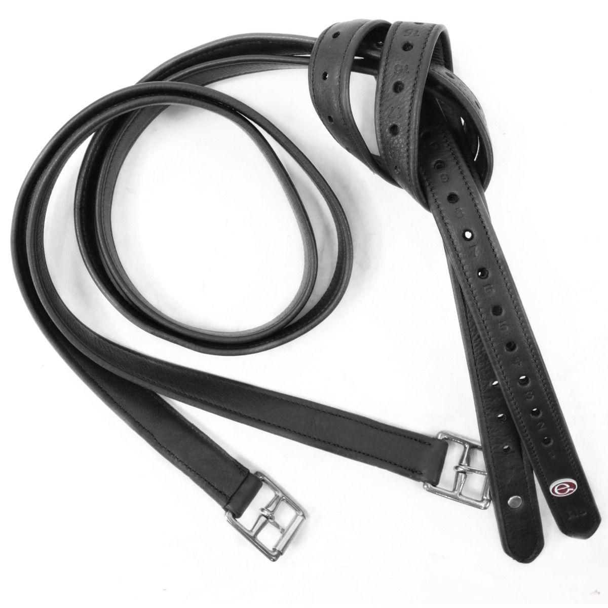 Staffili Cuoio Equityum Soft Touch Plus, Colore: Nero, Taglie: 135 cm