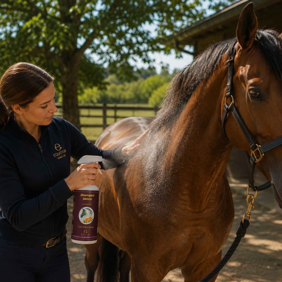 Shampoo Secco Equityum Horse Care Calendula