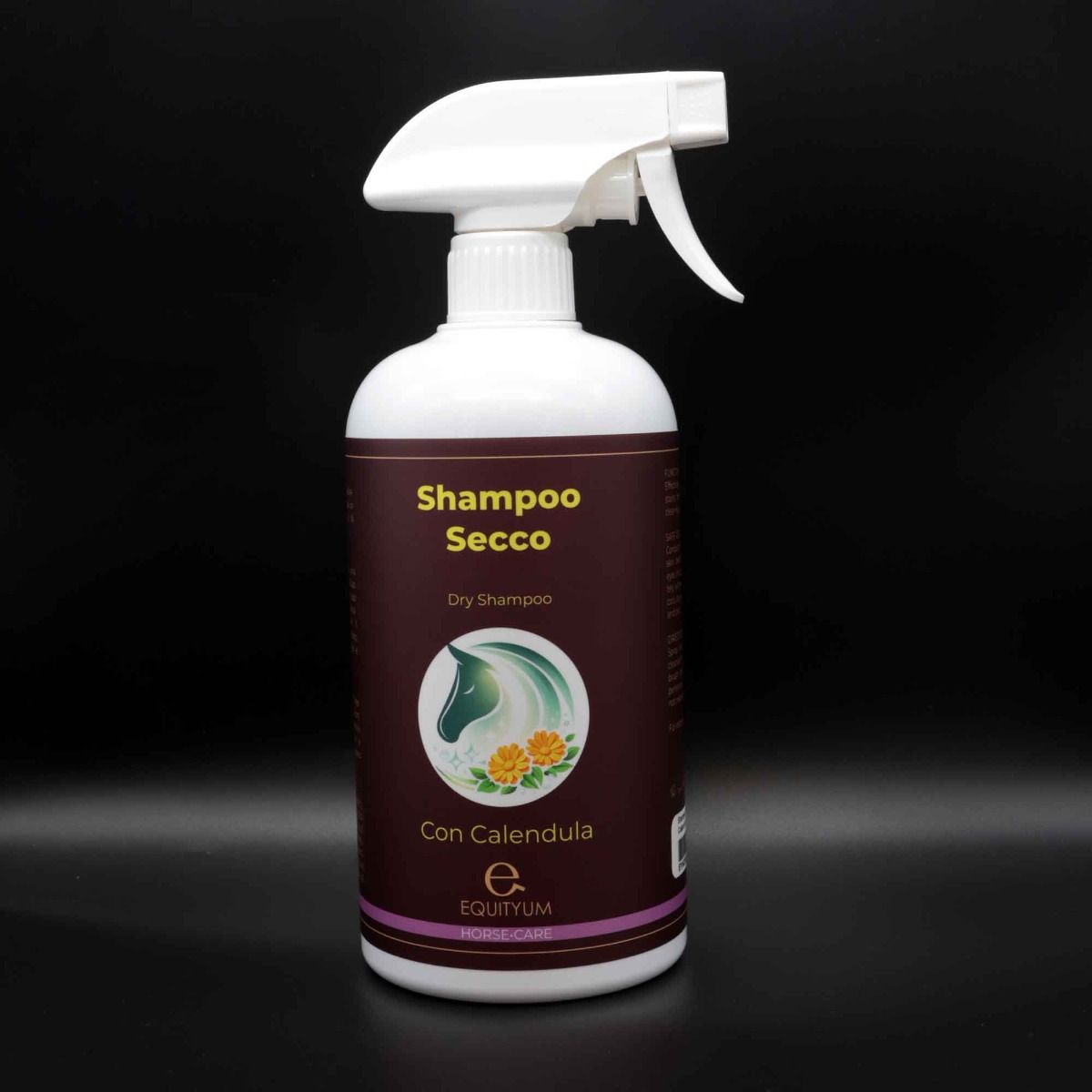 Shampoo Secco Equityum Horse Care Calendula, Contenuto: 750 ml