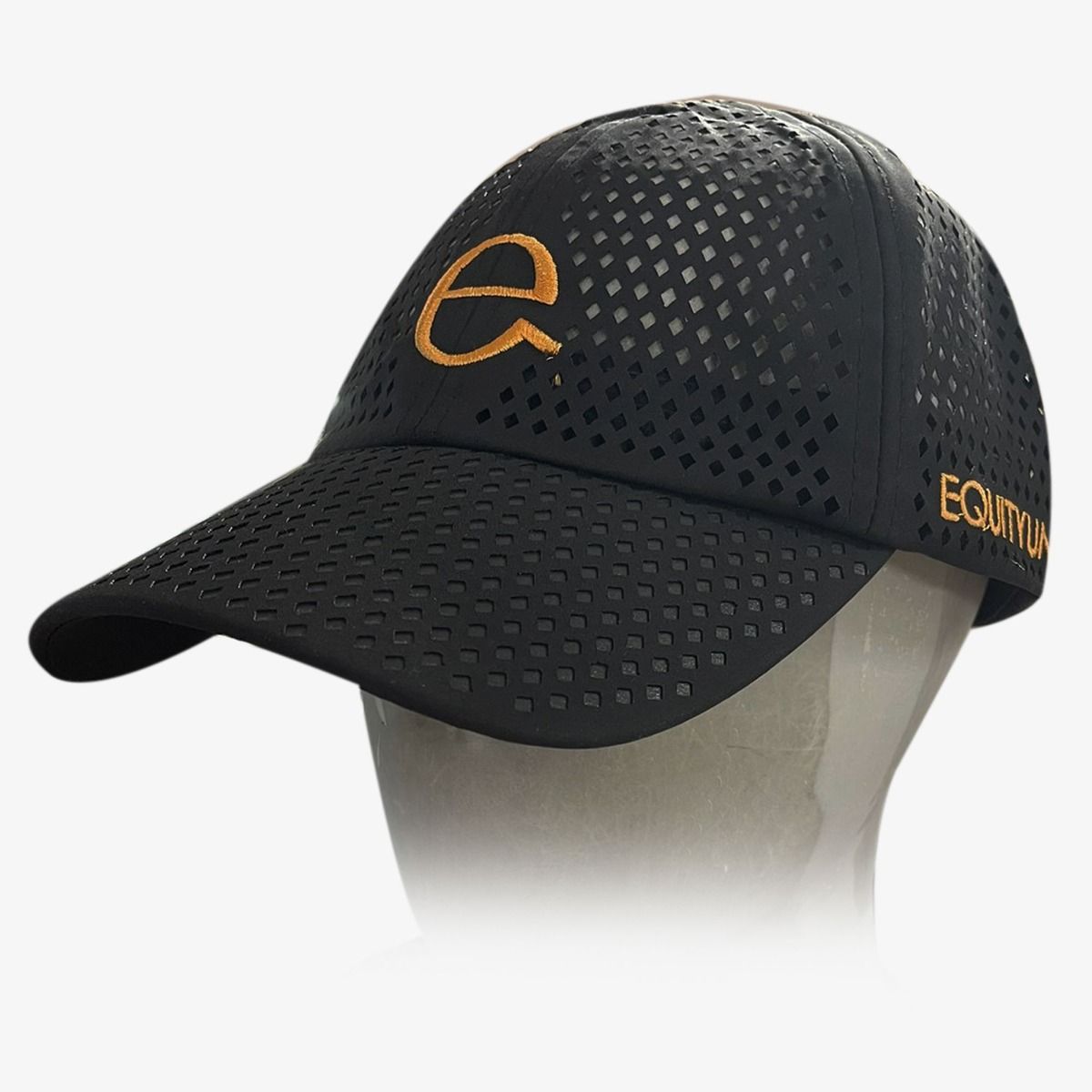Cappellino Unisex Equityum Drilled, Colore: Nero, Taglie: Unica