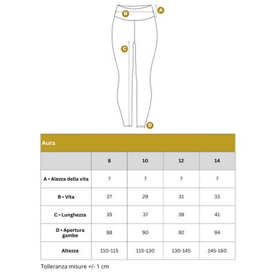 Leggings Bambina Equityum Aura