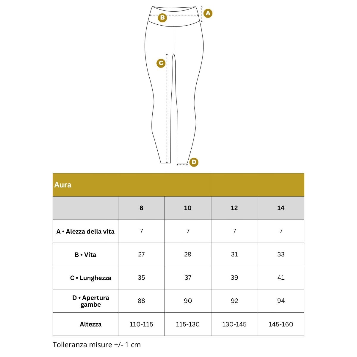 Leggings Bambina Equityum Aura