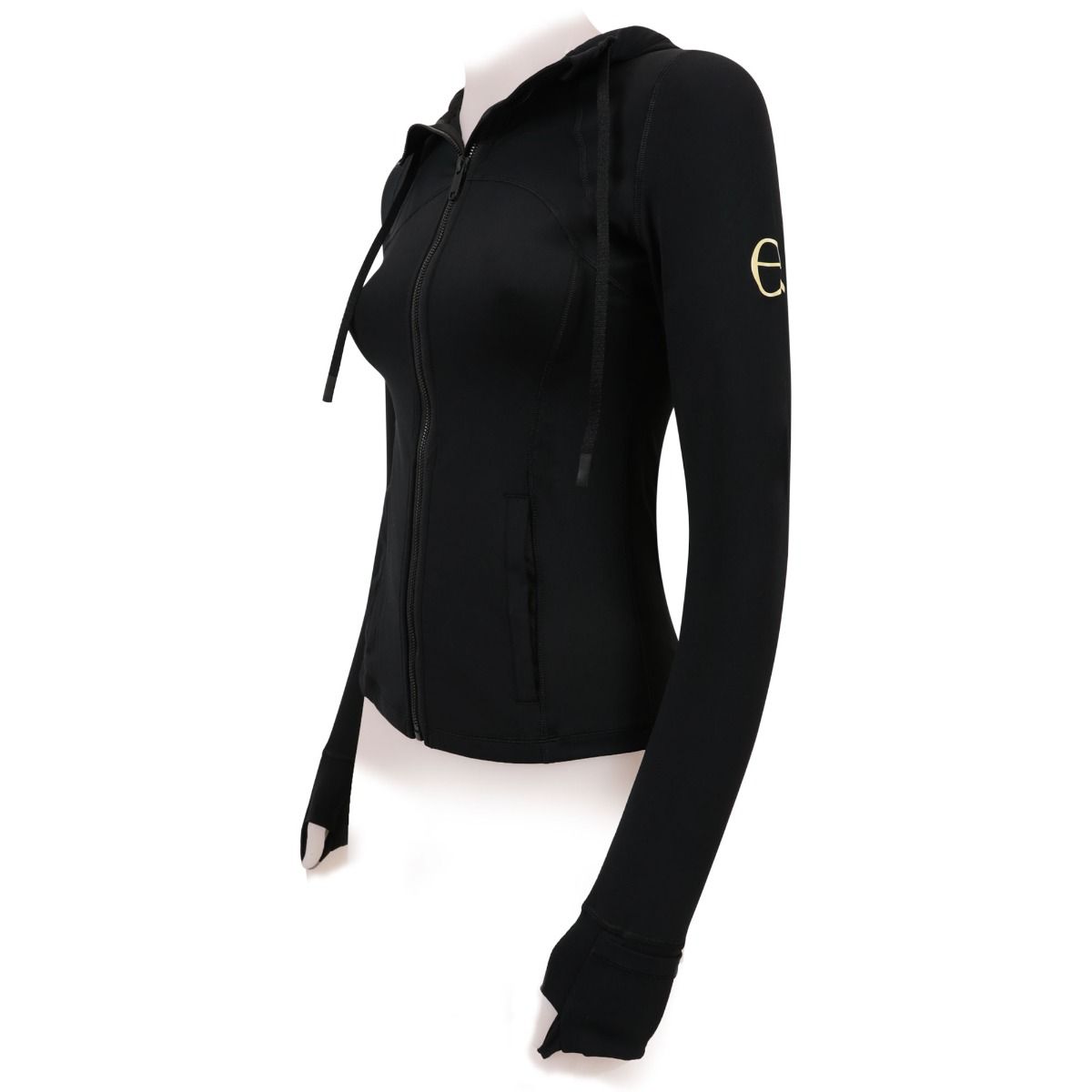 Maglia Maniche Lunghe Equityum Rea Full Zip, Colore: Nero, Taglie: S