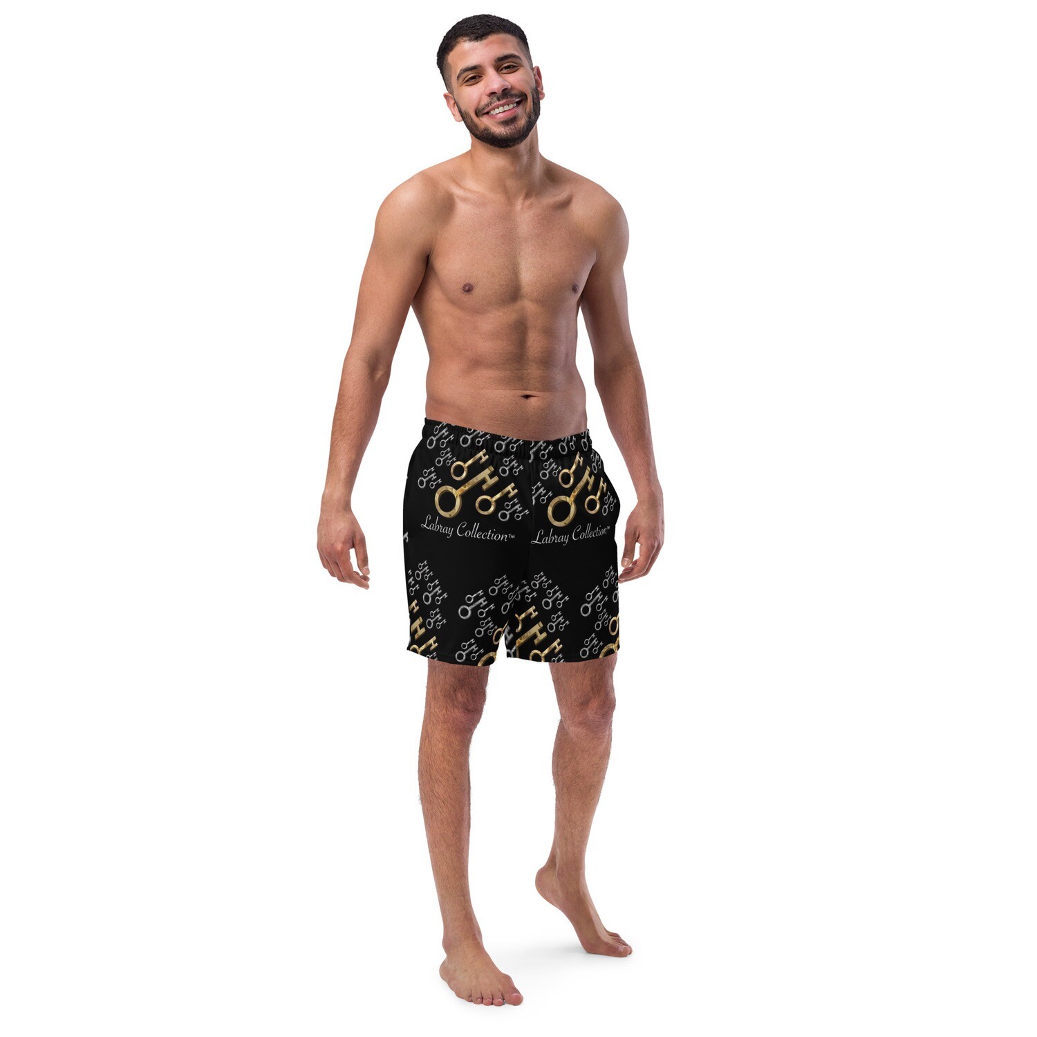 Labray Collection™ All-Over Print Recycled Swim Trunks