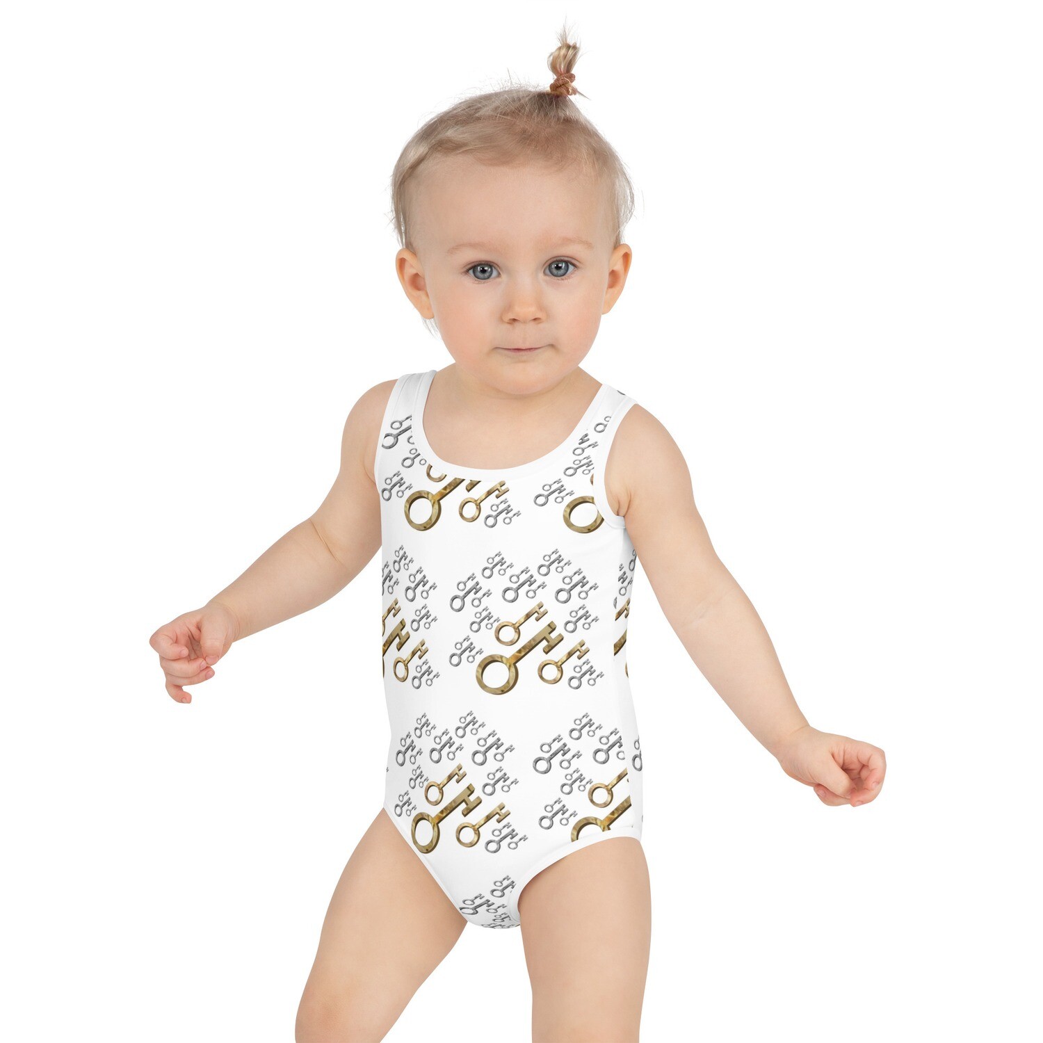 Labray Collection™ All-Over Print Kids Swimsuit