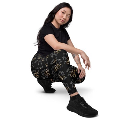 Labray Collection™ Crossover leggings with pockets