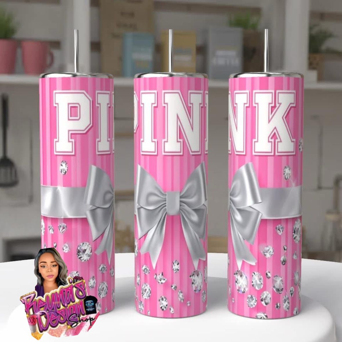 20 Ounce Sublimation Tumbler Pink