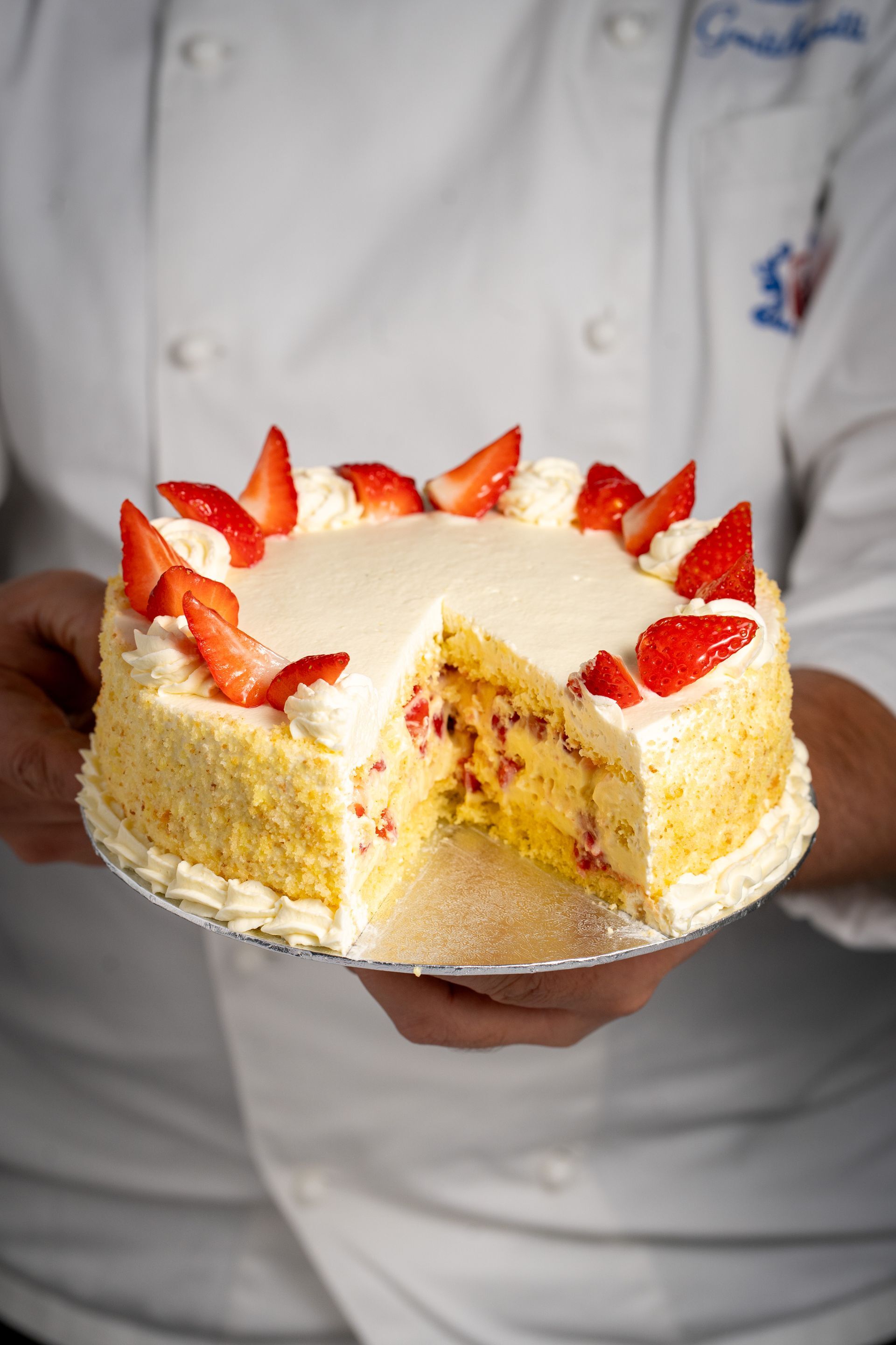 Chantilly & strawberries