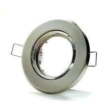 LED GU10 BRACKET (STEEL) - SILVER 80*25MM RISODO