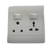 1 SINGLE PLUG + 1* 3 PIN SOCKET (4*4) CONDERE