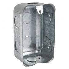 GALVANIZED WALL BOX 4*2