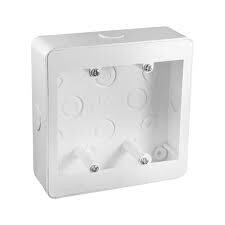 PVC EXTENSION BOX 4*4 WHITE