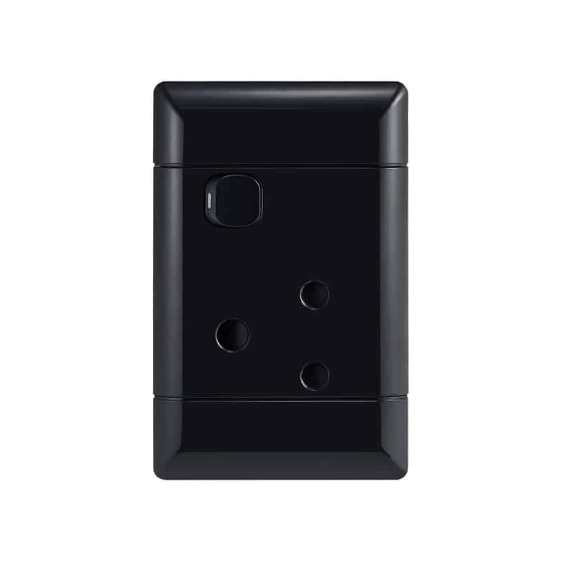 SINGLE PLUG 4*2 (BLACK) NEU
