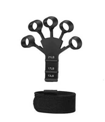 Silicone Gripster Grip Strengthener Finger Stretcher Hand Grip Trainer Gym Fitness Training And Exercise Hand Strengthener