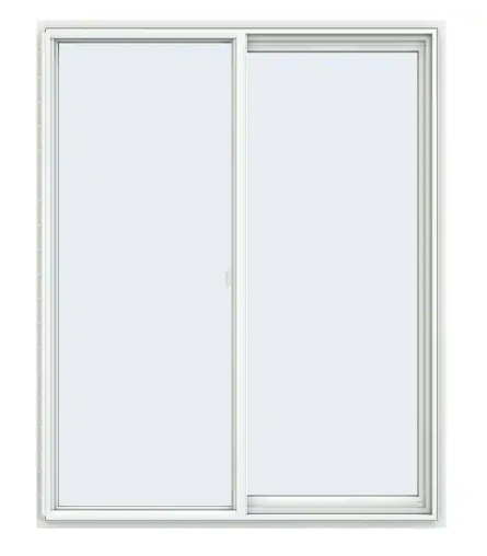 Sliding Door     Slides Right or Left Aluminum fiberglass screen included
