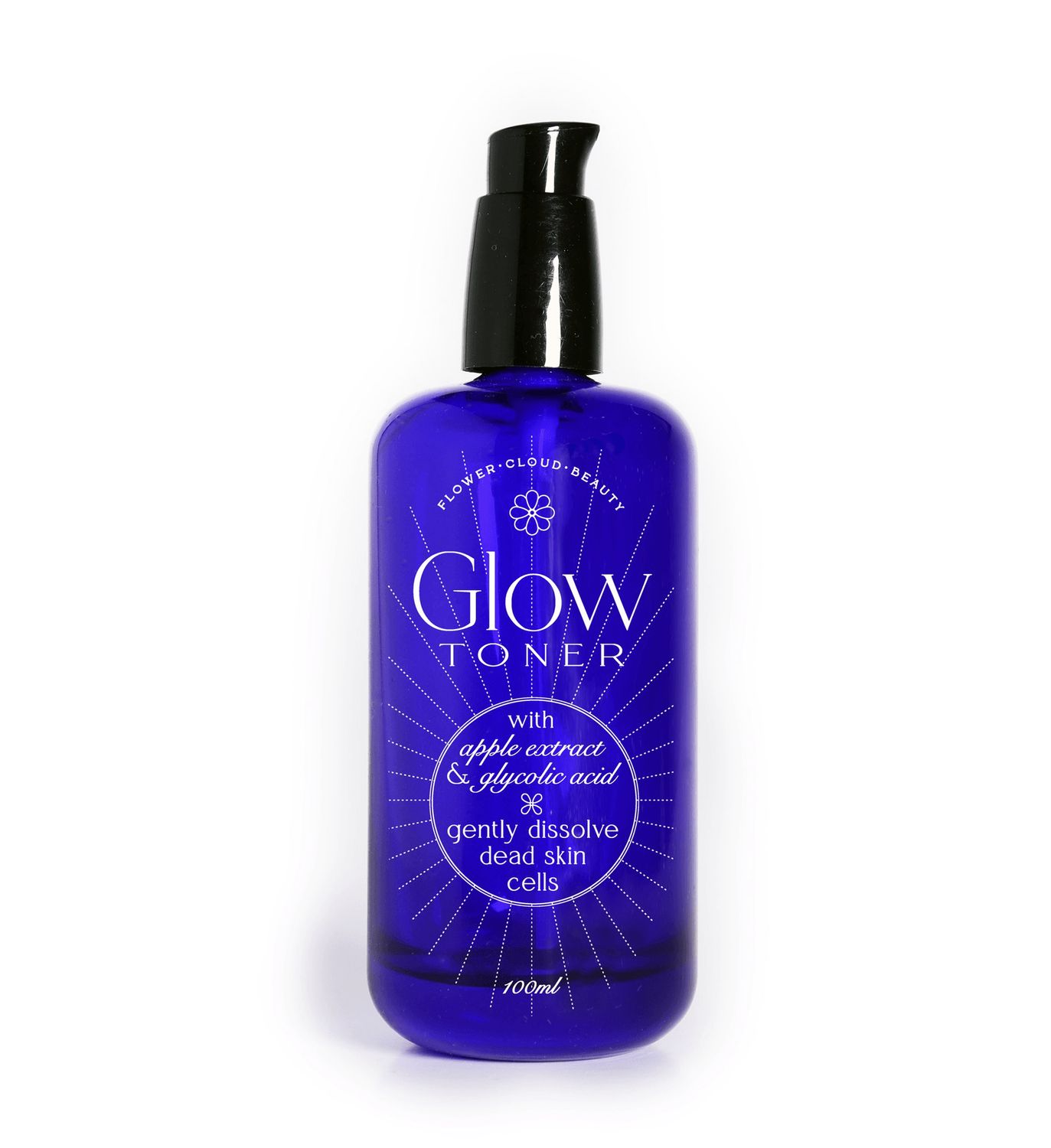 glow tonerNo need for harsh scrubs, glow liquid exfoliant is specially formulated with low concentration (4%) glycolic acid (it can be used up to twice daily!) to gently dissolve dead skin, stimulate collagen and add an apple fruit-infused antioxidant boost. Just one quick sweep with a pad (try our eco friendly reusable ones!) after cleansing and your skin will look dewy and refreshed. 
 
 Bonus: moisturizers will better penetrate so this is an awesome option for dry skin. 
 
 Precautions: Always use a daytime SPF 30+ when using acid exfoliants to prevent sunburn, and don't overuse during the summer and when you know you'll be exposed to many hours of direct sun. 
 
 ✧ vegan / gluten-free / fragrance-free ✧ 
 
 Unsure if this is the right product for you? Take our super quick skin care quiz! 
 
 How does this fit into your BE skin care routine? Check out our Skin Care User Guide! 
 
 Ingredients: Water, Glycolic Acid (4%), Methyl Gluceth-20, Propanediol, Pyrus Malus (Apple) Fruit Extract, Allantoin, Ethylhexylglycerin, Phenoxyethanol, Sodium Hydroxide, Tetrasodium Glutamate Diacetate