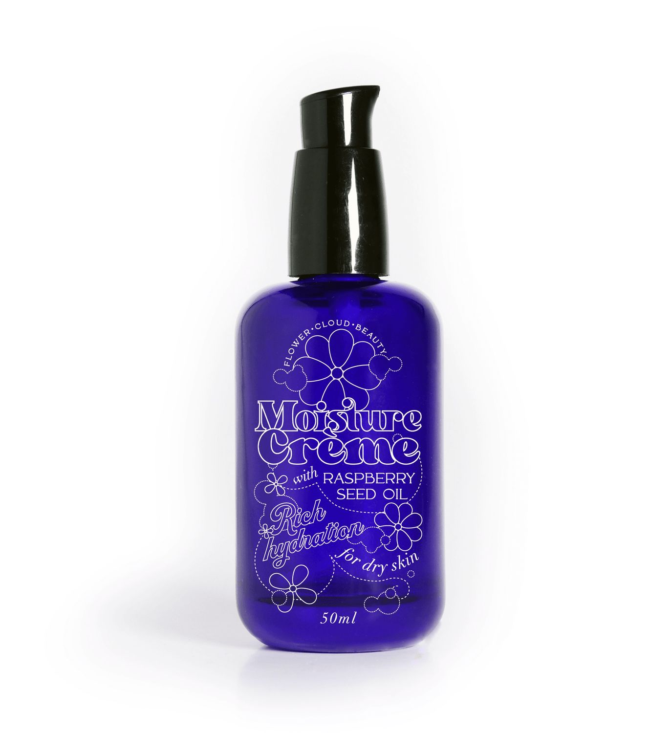 moisture crèmeThis rich, elegant, 100% fragrance-free, non-pore-clogging moisturizer (every ingredient rates 0 on the comedogenic scale) is a delicious treat for the entire face or delicate under-eye area. 
 
 Raspberry seed oil conditions and softens skin with fatty acids, proteins, and B vitamins, and provides a fantastic barrier for delicate, dry skin. 
 
 Moisture Crème goes on super creamy but has a satin finish, and despite how it may feel, it is suitable for breakout-prone skin, making this wonderful for those who suffer with dry skin prone to breakouts. 
 
 Unsure if this is the right product for you? Take our super quick skin care quiz! 
 
 How does this fit into your BE skin care routine? Check out our Skin Care User Guide! 
 
 ✧ vegan / gluten-free / fragrance-free ✧ 
 
 Ingredients: Water, Rubus Idaeus (Raspberry) Seed Oil, Glycerin, Dimethicone, Propanediol, Sodium L-Pyroglutamate, Polyacrylate Crosspolymer-6, Vitamin B5 (Panthenol), Camellia Sinesis (Black Tea) Extract, Tocopherol (Vitamin E) Acetate, Rosmarinus Officinalis (R