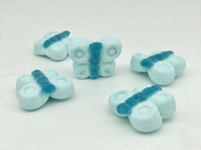 MARSHMALLOW BORBOLETAS AZUIS