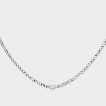 Mykonos Necklace Silver