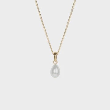 Sally Pearl Necklace Gold
