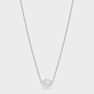 Reina Pendant Necklace Silver