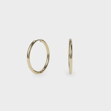 Hoop Earring Gold 20 mm