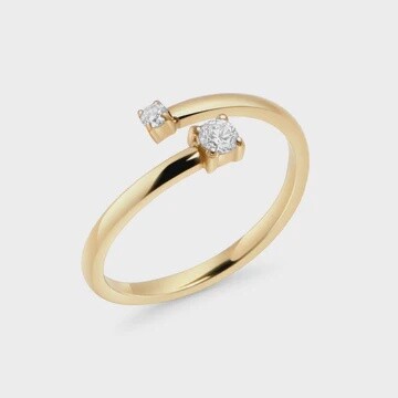 Isis Ring Size 6 Gold