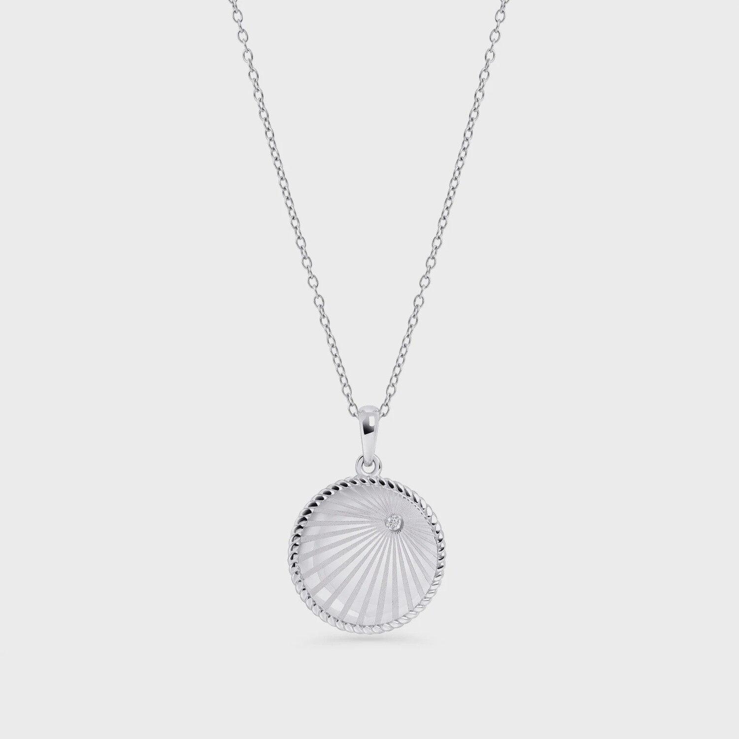 Apollo Pendant Necklace Silver