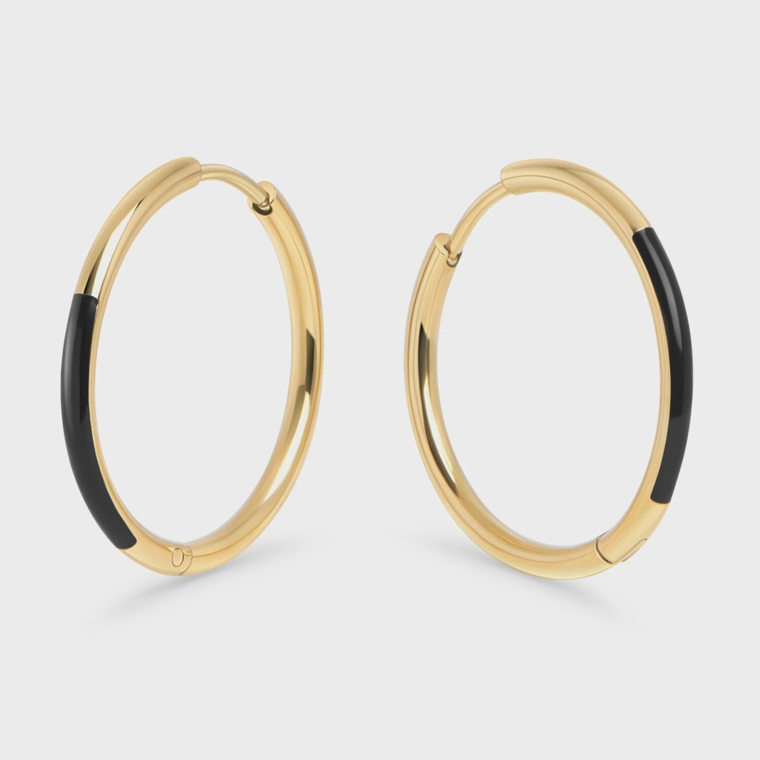Nyx Huggie Earrings Gold