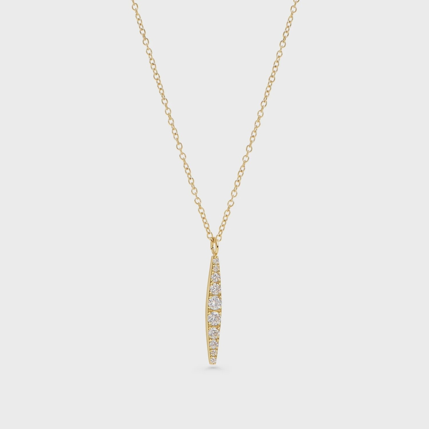 Penelope Pendant Necklace Gold