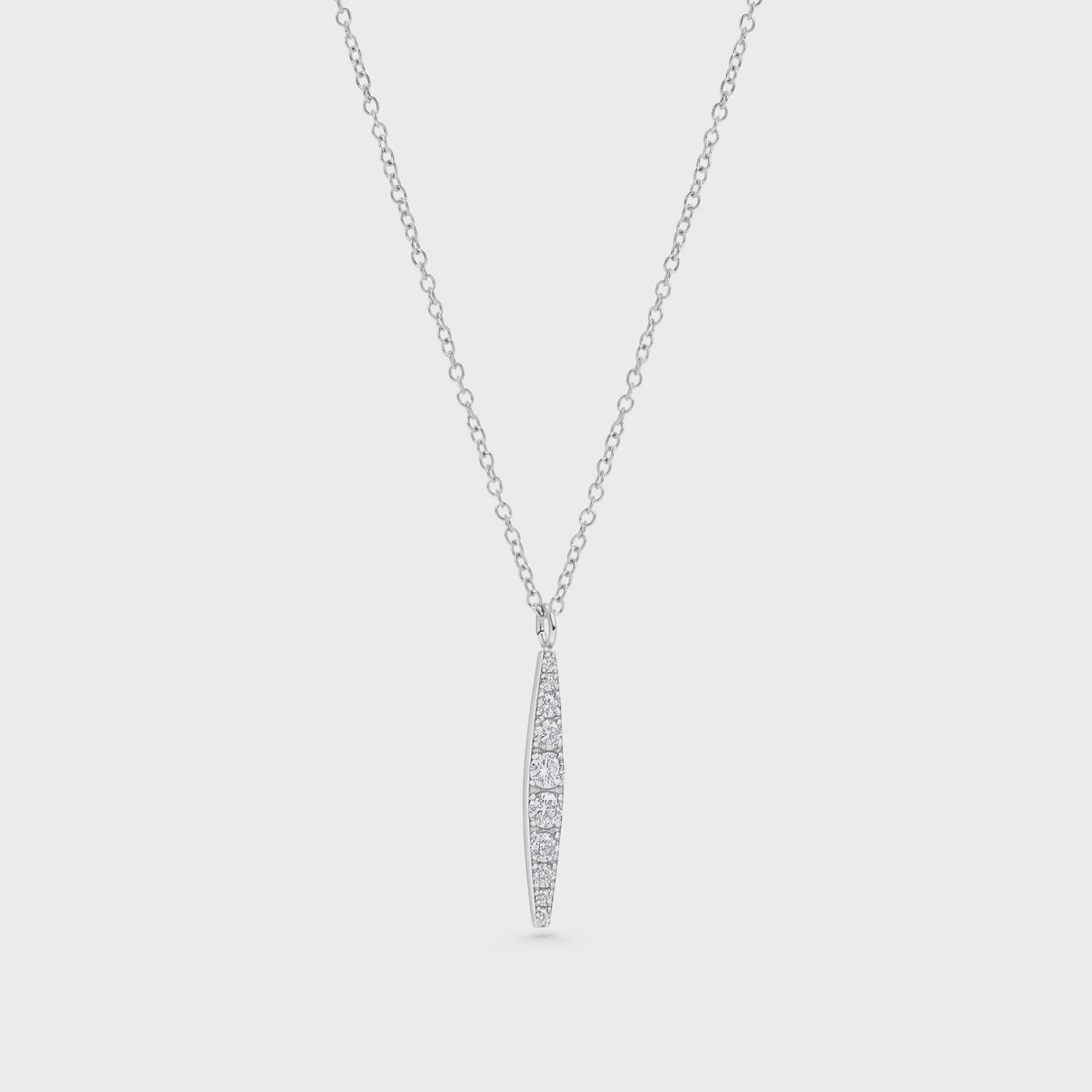 Penelope Pendant Necklace Silver