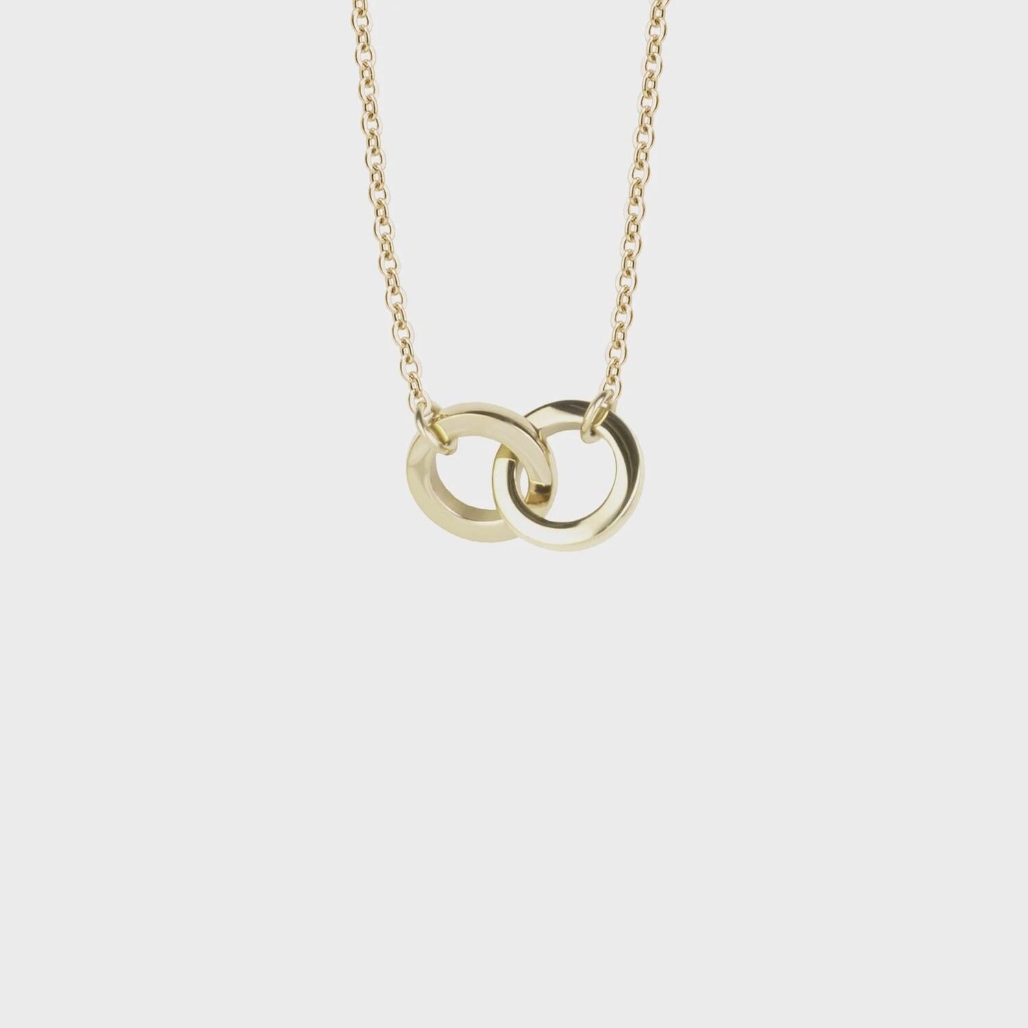Soulmate Pendant Necklace - Gold