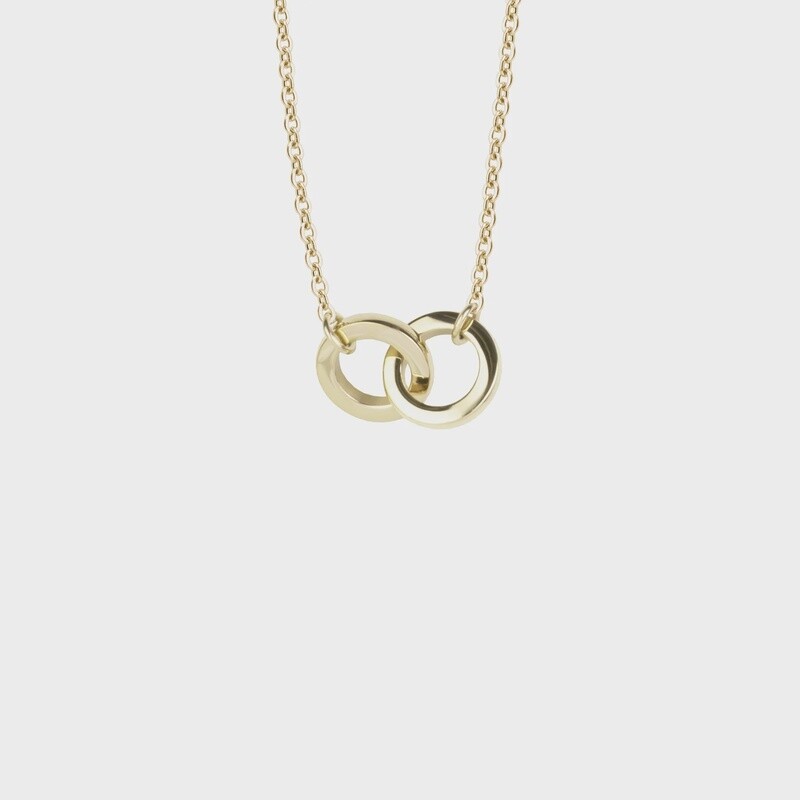 Soulmate Pendant Necklace - Gold