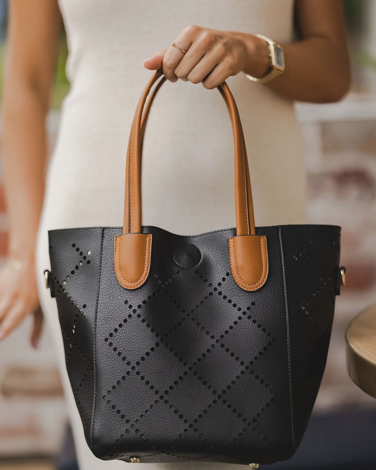 Baby Bermuda Tote - Black