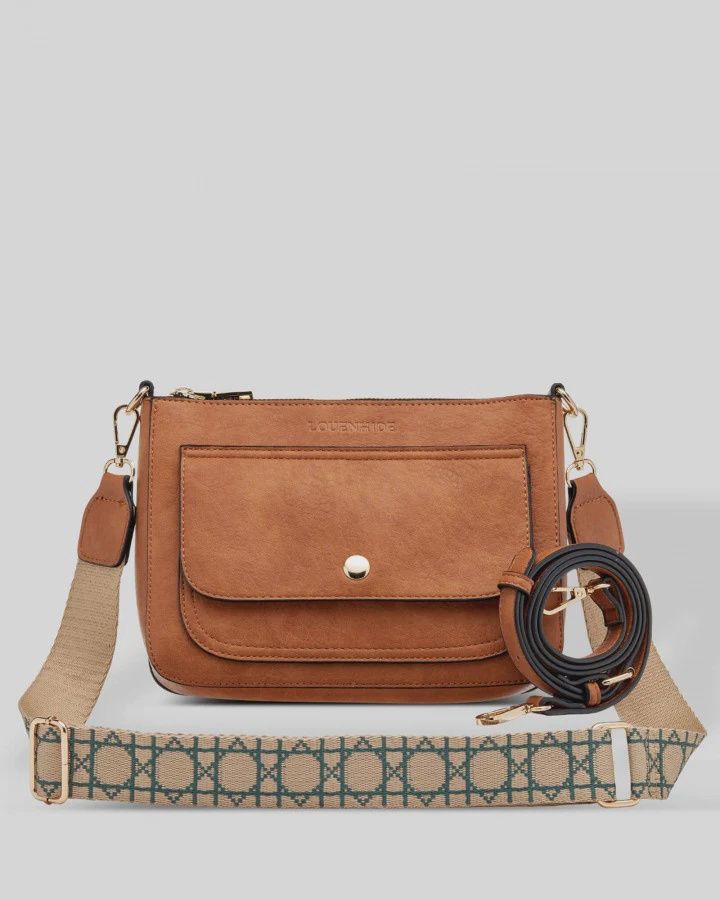 Lizzie Crossbody Bag- Honey
