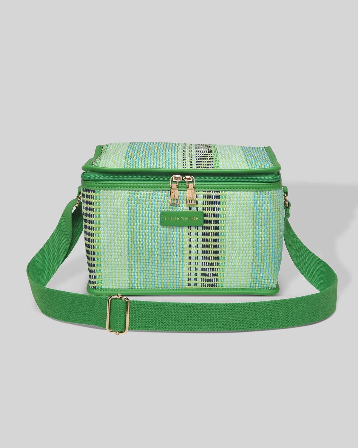 Dina Cooler Bag - Blue &amp; Green