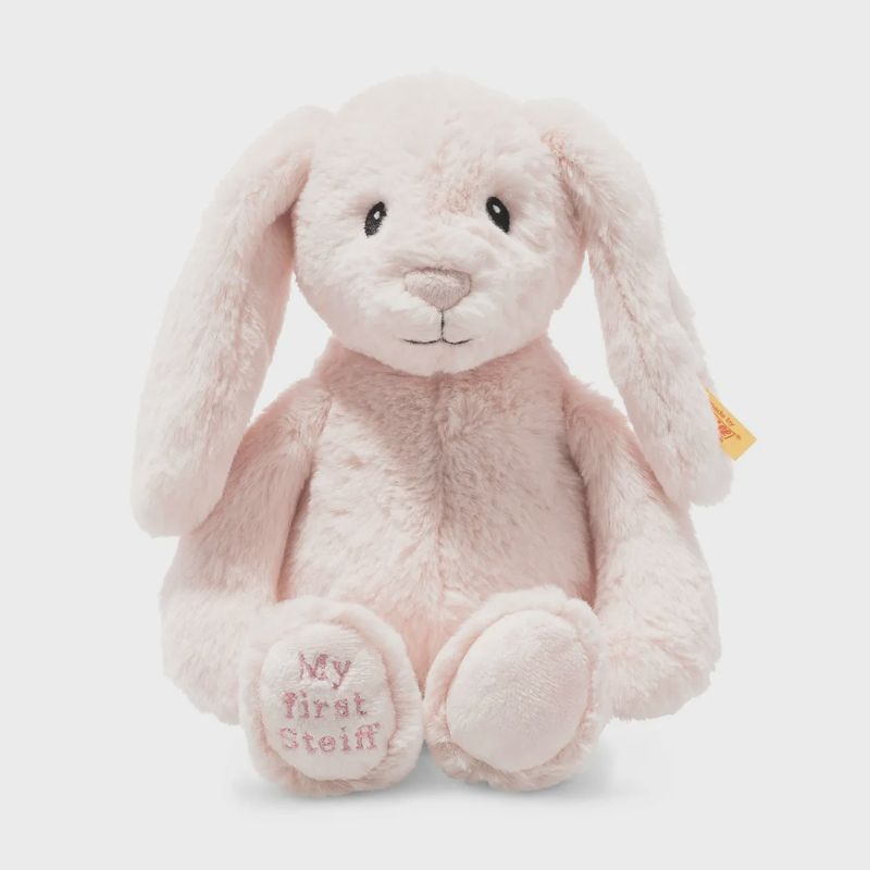 My 1st Steiff Hoppie Rabbit - Pink