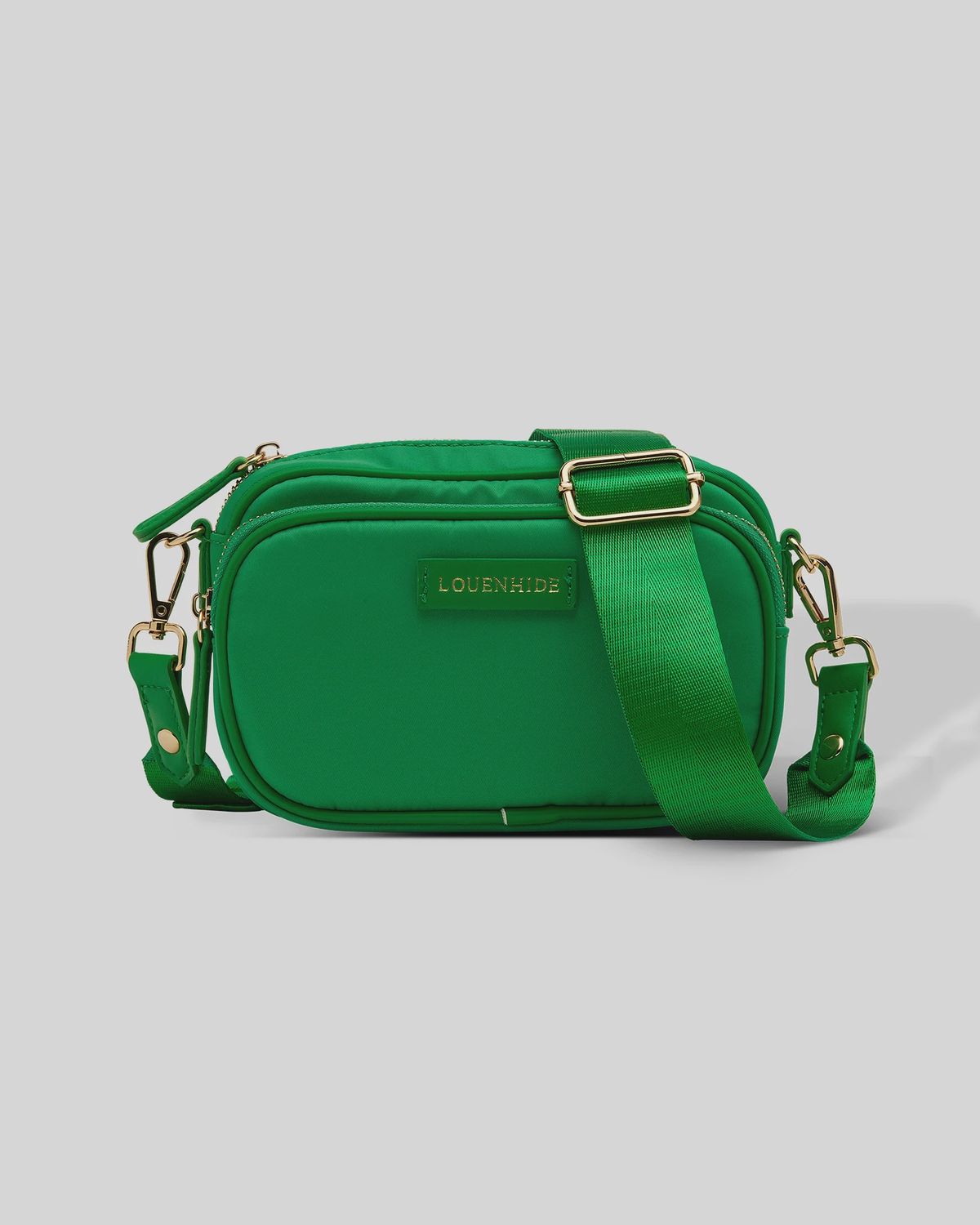 Cali Nylon Crossbody Bag - Apple Green