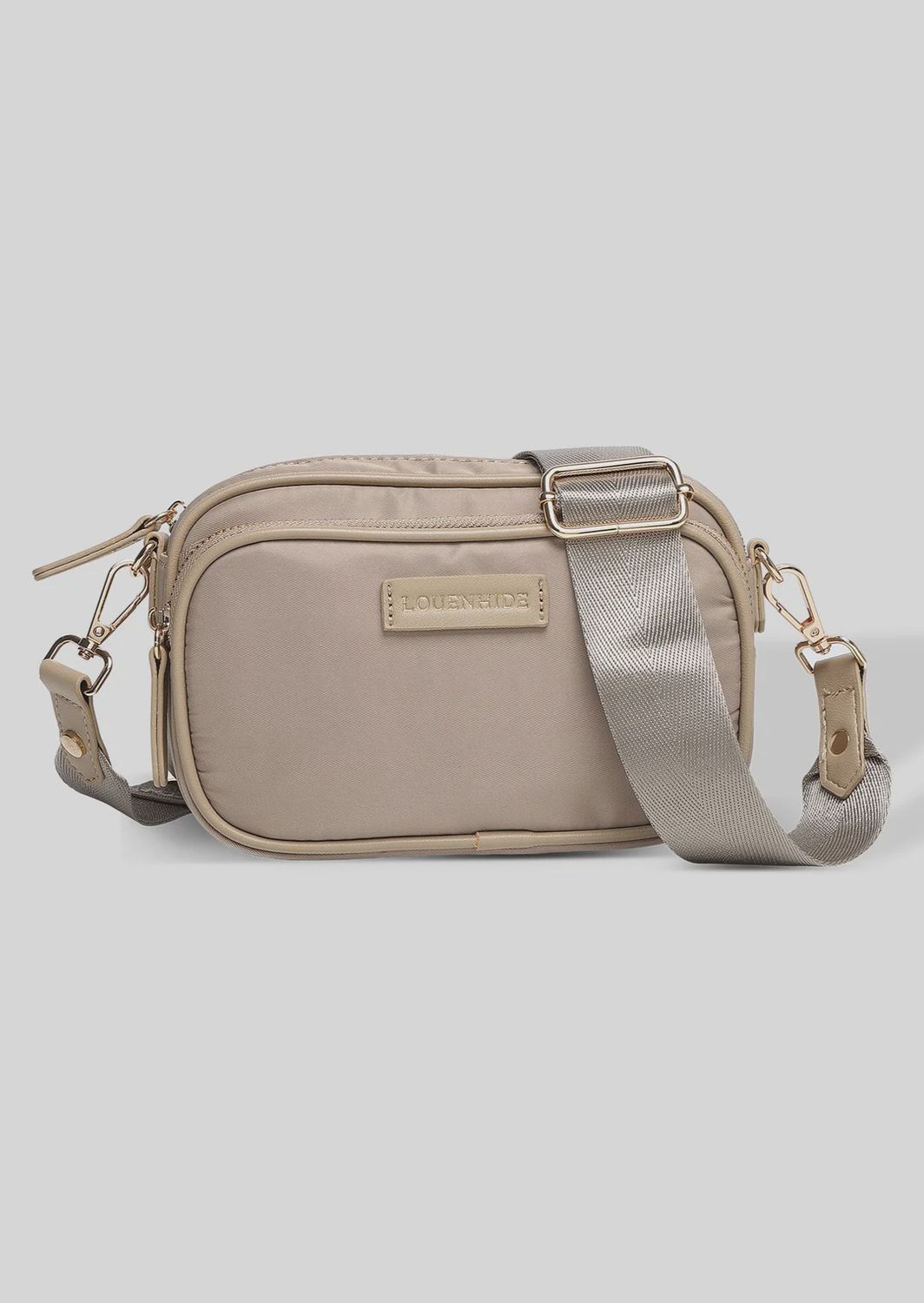 Cali Nylon Crossbody Bag - Khaki